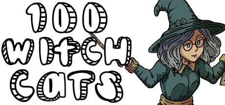 100 Witch Cats game banner - find where to play in the cloud