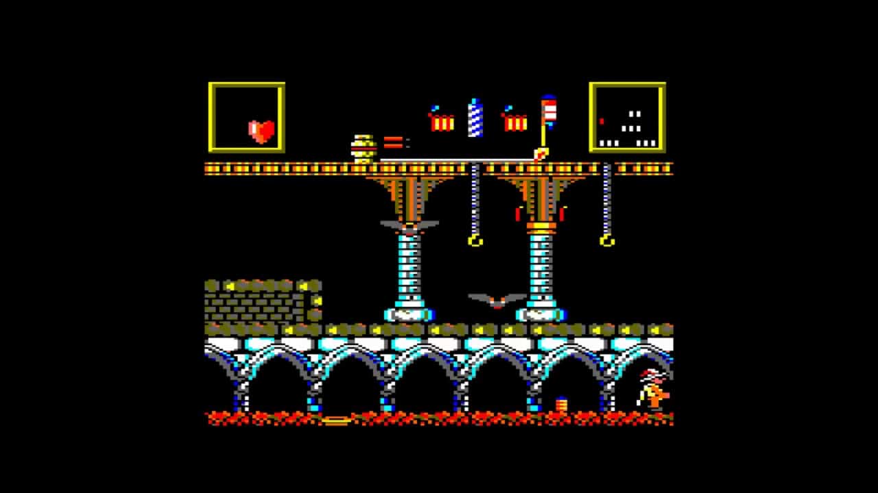 The Plot Amstrad gameplay screenshot