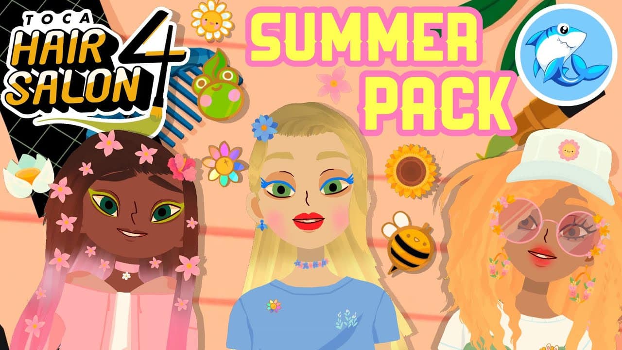 Toca Boca Hair Salon 4 simmer pack