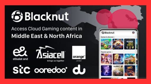 Blacknut MENA reigion Banner