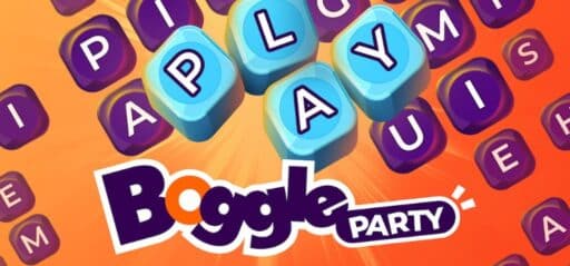 Boggle Party game banner - find where to play in the cloud