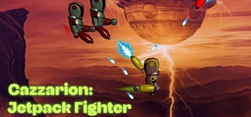 Cazzarion: Jetpack Fighter game banner - find where to play in the cloud