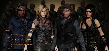 City of Chains game banner - find where to play in the cloud