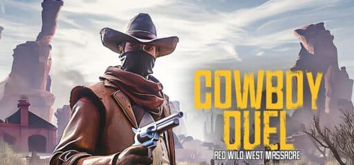 Cowboy Duel: Red Wild West Massacre game banner - find where to play in the cloud