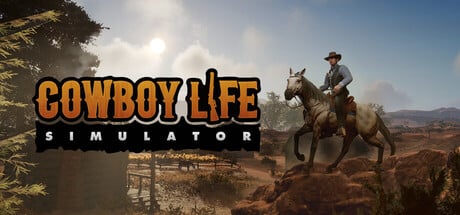 Cowboy Life Simulator game banner - find where to play in the cloud