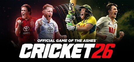 Cricket 26 - The Official Game of the Ashes game banner - find where to play in the cloud