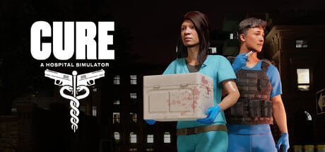 CURE - A Hospital Simulator game banner - find where to play in the cloud