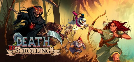 Death by Scrolling game banner - find where to play in the cloud