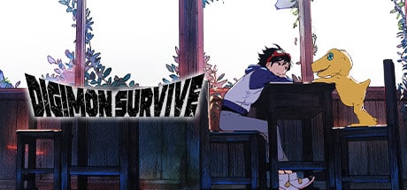 Digimon Survive game banner - find where to play in the cloud