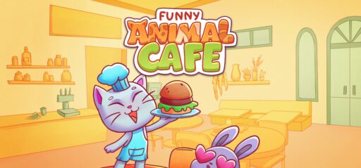 Funny Animal Cafe game banner - find where to play in the cloud