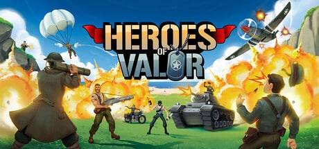 Heroes of Valor game banner - find where to play in the cloud