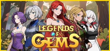 Legends of Gems game banner - find where to play in the cloud