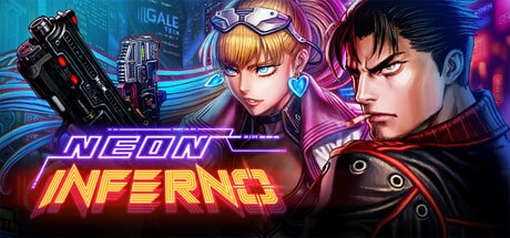 Neon Inferno game banner - find where to play in the cloud
