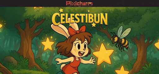 Pixicharm - Celestibun game banner - find where to play in the cloud