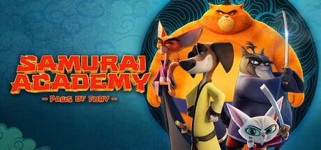Samurai Academy: Paws of Fury game banner - find where to play in the cloud