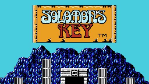 Solomon's Key NES/Arcade game home screen image