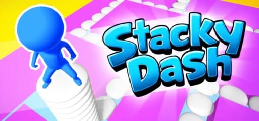 Stacky Dash game banner - find where to play in the cloud