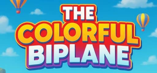 The Colorful Biplane game banner - find where to play in the cloud