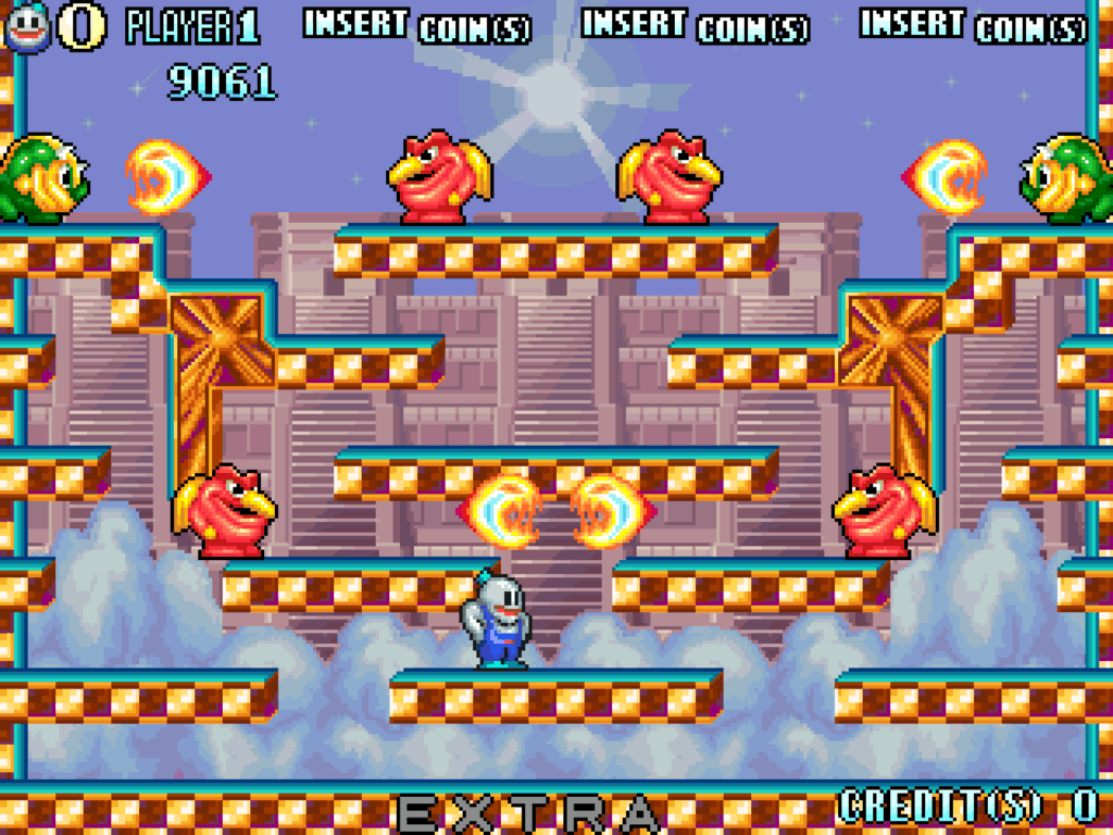 Snow bros Toaplan Arcade game
