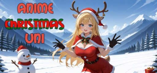 Anime Christmas Uni game banner - find where to play in the cloud