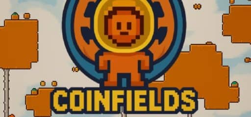 Coinfields game banner - find where to play in the cloud