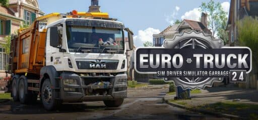 Euro Truck Sim Driver Simulator 24 - Garbage game banner - find where to play in the cloud
