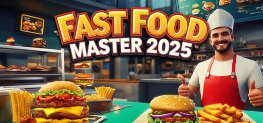Fast Food Master 2025 game banner - find where to play in the cloud
