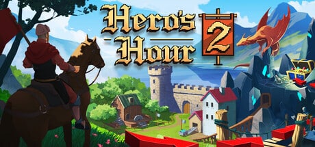 Hero's Hour 2 game banner - find out how to play with cloud gaming