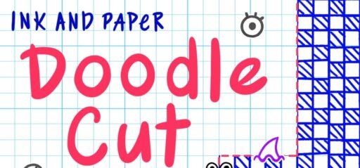 Ink & Paper: DoodleCut game banner - find where to play in the cloud