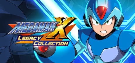 Mega Man X Legacy Collection game banner - find where to play in the cloud