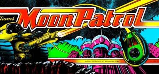 Moon Patrol game banner - find where to play in the cloud