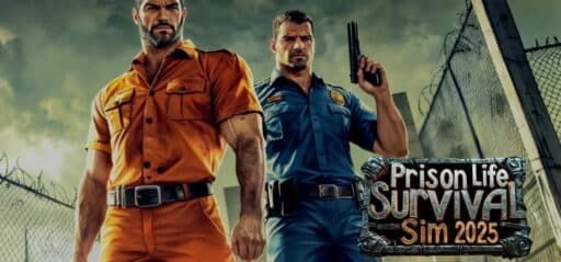 Prison Life Sim 2025 - Survival game banner - find where to play in the cloud