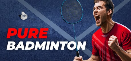 Pure Badminton game banner - find where to play in the cloud