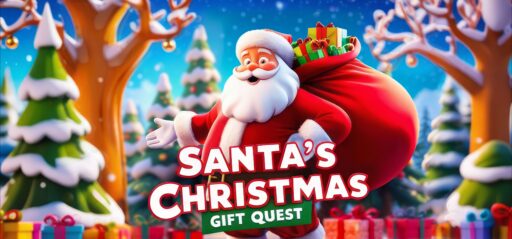 Santa's Christmas Gift Quest game banner - find where to play in the cloud