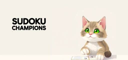 SUDOKU CHAMPIONS game banner - find where to play in the cloud