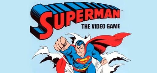 Superman game banner - find where to play in the cloud