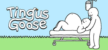Tingus Goose game banner - find where to play in the cloud