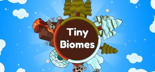 Tiny Biomes game banner - find where to play in the cloud