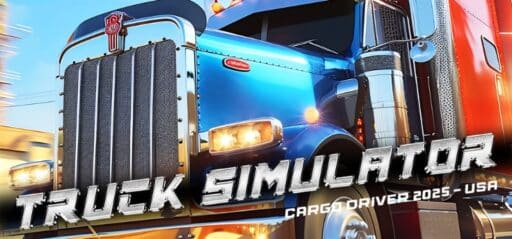 Truck Simulator Cargo Driver 2025 - USA game banner - find where to play in the cloud