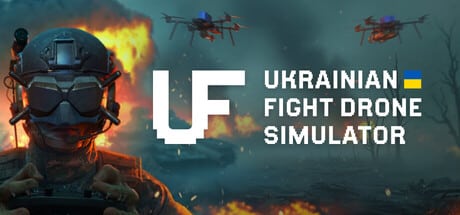 Ukrainian Fight Drone Simulator game banner - find where to play in the cloud
