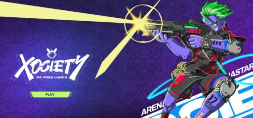 Xociety game banner - find where to play in the cloud