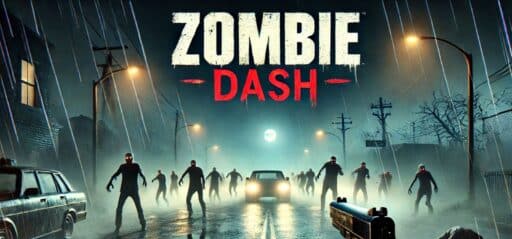 Zombie Dash game banner - find where to play in the cloud