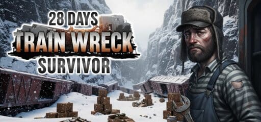 28 Days Train Wreck Survivor game banner - find where to play in the cloud