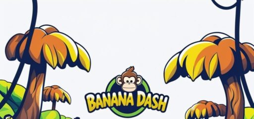 Banana Dash game banner - find where to play in the cloud