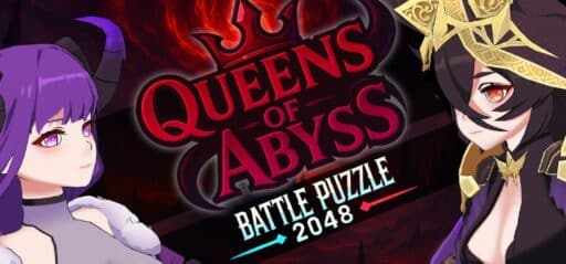 Battle Puzzle 2048 - Queens of the Abyss game banner - find where to play in the cloud