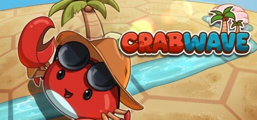 Crabwave game banner - find where to play in the cloud