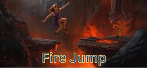 Fire jump game banner - find where to play in the cloud