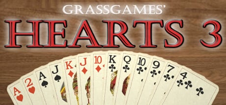 GrassGames Hearts game banner - find where to play in the cloud