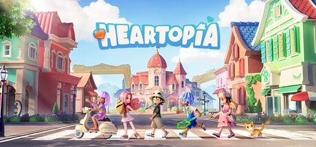 Heartopia game banner - find where to play in the cloud