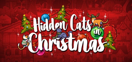 Hidden Cats in Christmas game banner - find where to play in the cloud